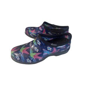 Sloggers blue green and pink made in the U.S.A. size 9